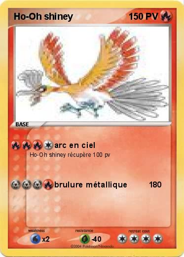 Pokemon Ho-Oh shiney