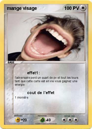 Pokemon mange visage