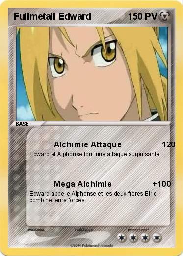 Pokemon Fullmetall Edward  Pokemon Fullmetall Edward
