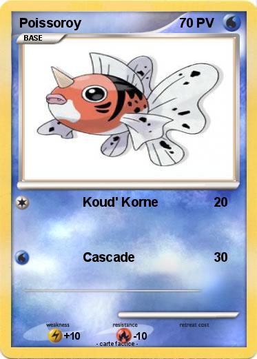 Pokemon Poissoroy