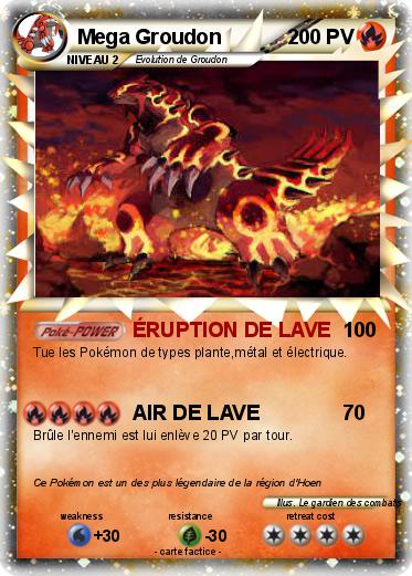 Pokemon Mega Groudon