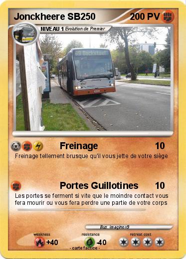 Pokemon Jonckheere SB250