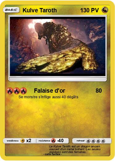 Pokemon Kulve Taroth