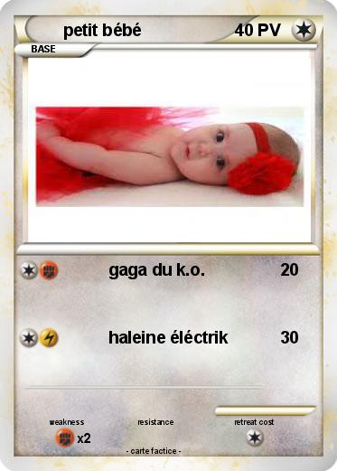 Pokemon petit bébé