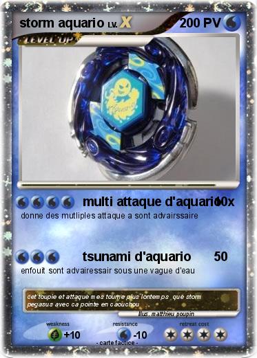 Pokemon storm aquario