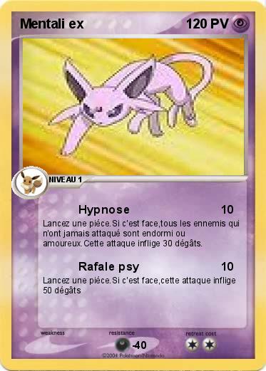 Pokemon Mentali ex