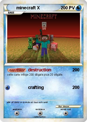Pokemon minecraft X