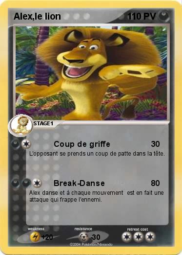 Pokemon Alex,le lion