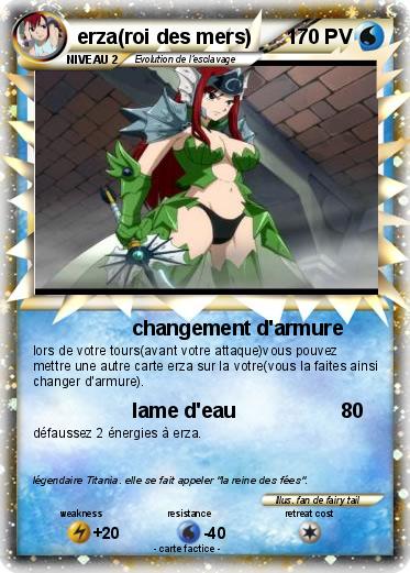 Pokemon erza(roi des mers)