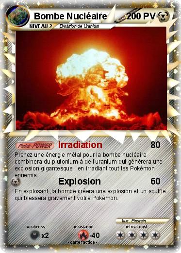Pokemon Bombe Nucléaire