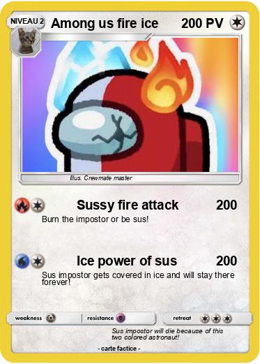 Pokemon Among us fire ice