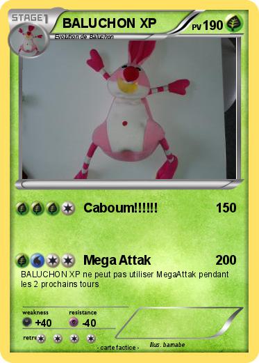 Pokemon BALUCHON XP