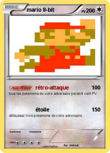 Pokemon mario 8-bit