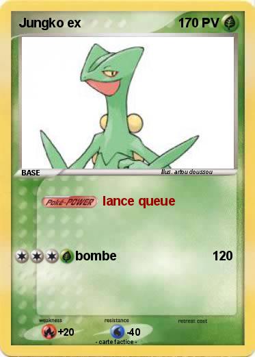 Pokemon Jungko ex