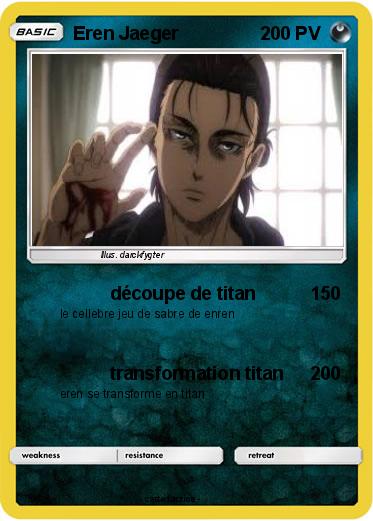 Pokemon Eren Jaeger