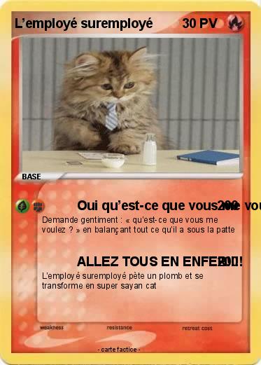Pokemon L’employé suremployé