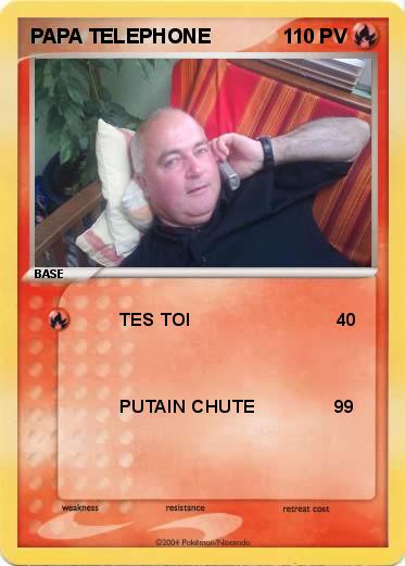 Pokemon PAPA TELEPHONE