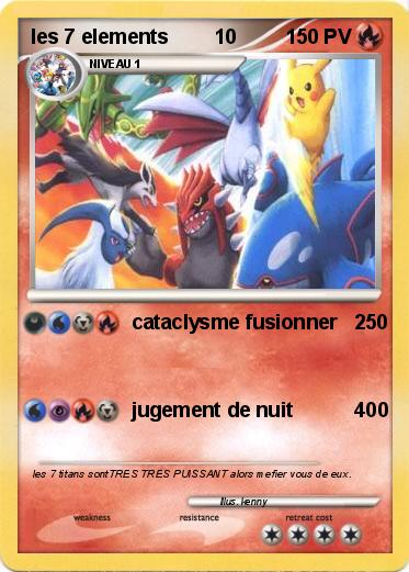 Pokemon les 7 elements        10