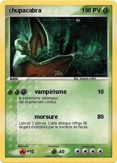 Pokemon chupacabra