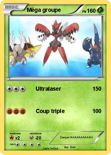 Pokemon Méga groupe