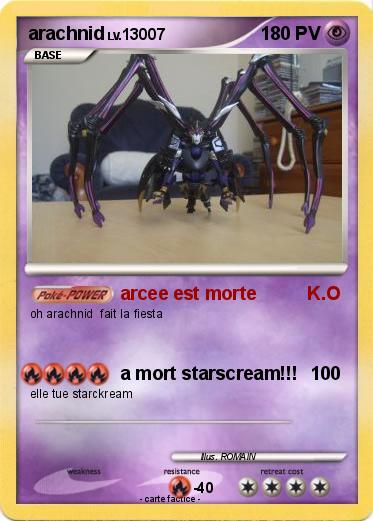 Pokemon arachnid