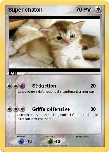Pokemon Super chaton