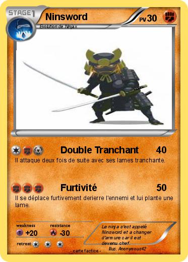 Pokemon Ninsword