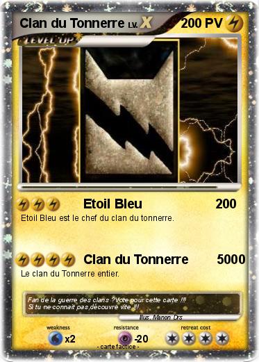 Pokemon Clan du Tonnerre