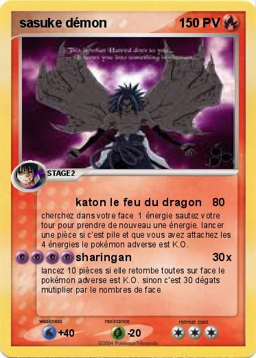Pokemon sasuke démon