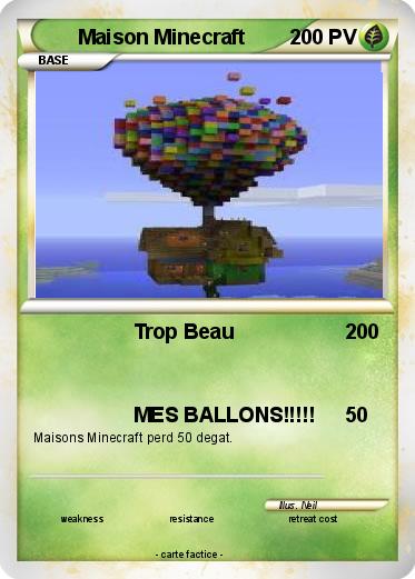 Pokemon Maison Minecraft