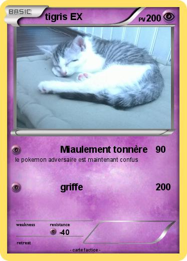 Pokemon tigris EX
