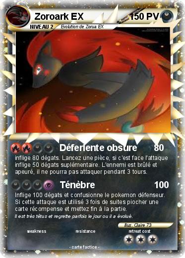 Pokemon Zoroark EX