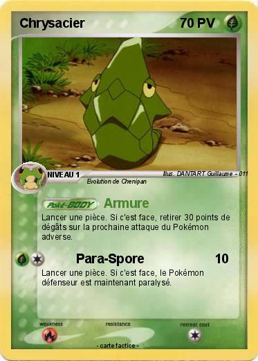 Pokemon Chrysacier