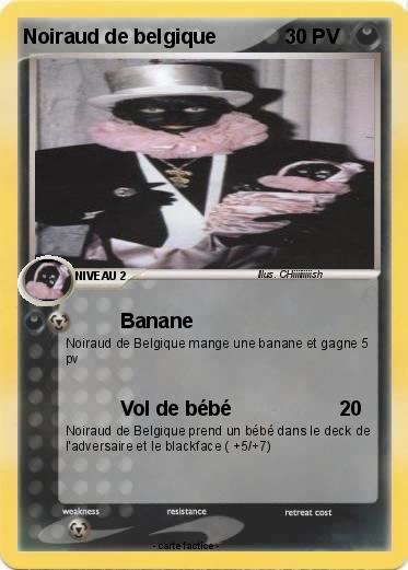 Pokemon Noiraud de belgique