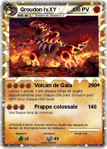 Pokemon Groudon lv.XY           4