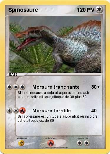 Pokemon Spinosaure