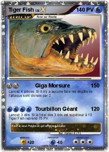 Pokemon Tiger Fish