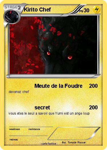 Pokemon Kirito Chef