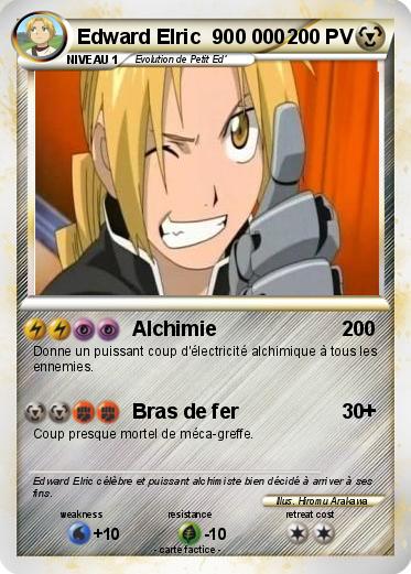 Pokemon Edward Elric  900 000