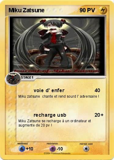Pokemon Miku Zatsune