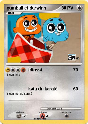 Pokemon gumball et darwinn