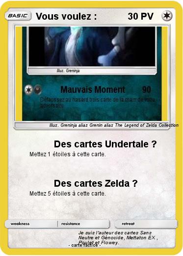 Pokemon Vous voulez :