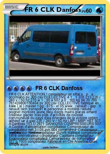 Pokemon FR 6 CLK Danfoss