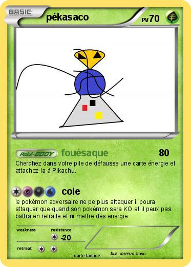 Pokemon pékasaco