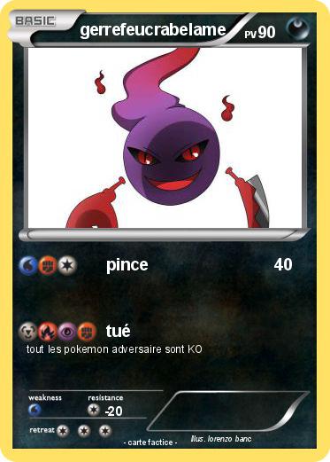 Pokemon gerrefeucrabelame