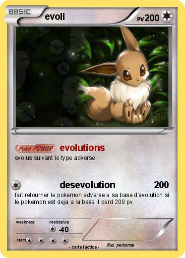 Pokemon evoli