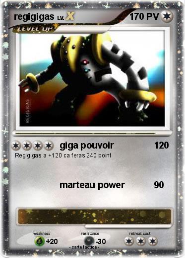 Pokemon regigigas