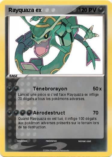 Pokemon Rayquaza ex