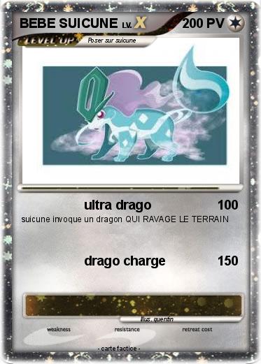 Pokemon BEBE SUICUNE