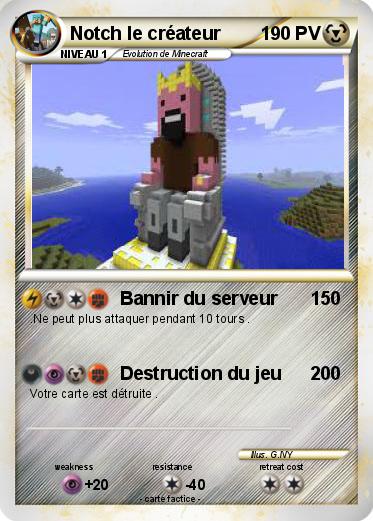 Pokemon Notch le créateur